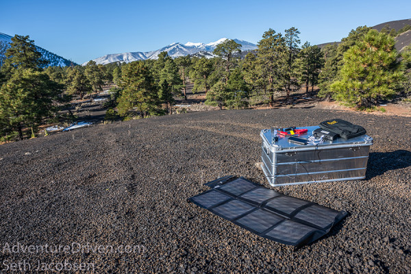 Adventure Driven solar panel jump start charging system-1 copy